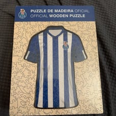 wooden puzzle camisola madeira FC Porto® Logo jersey 150 pcs small