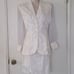 Vintage 90s Embroidered Skirt Suit