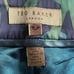 TED BAKER London Jade Green Wool Dress Crop Pants Tailored Trousers SIZE 6-8 EUC