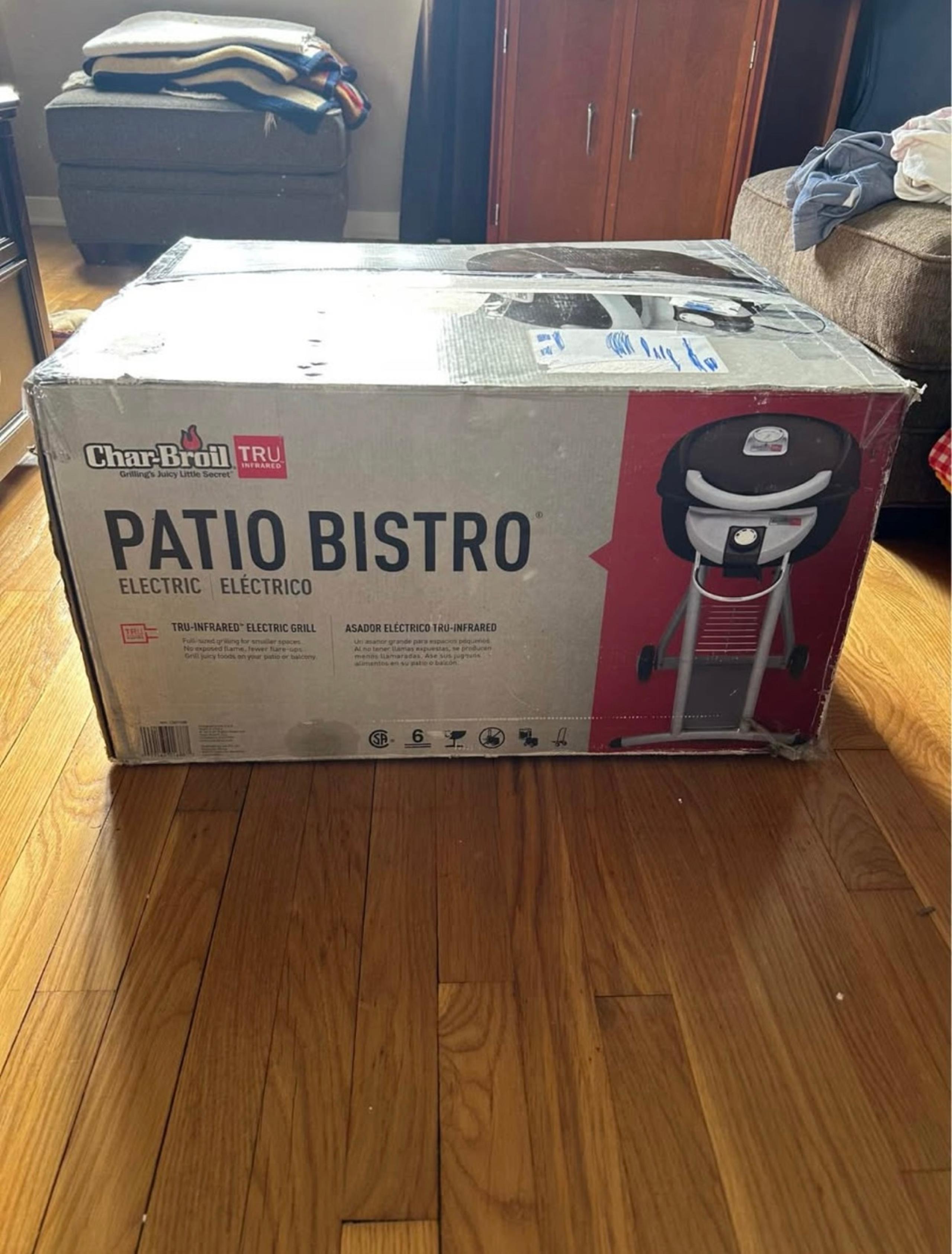 Char-Broil® Patio Bistro® TRU-Infrared Electric Grill, Black