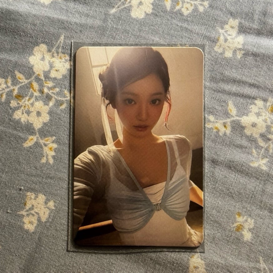 Aespa Ningning VIP Parallel Line Photocard