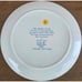DONALD DUCK HAPPY 50 YEARS BIRTHDAY PLATE