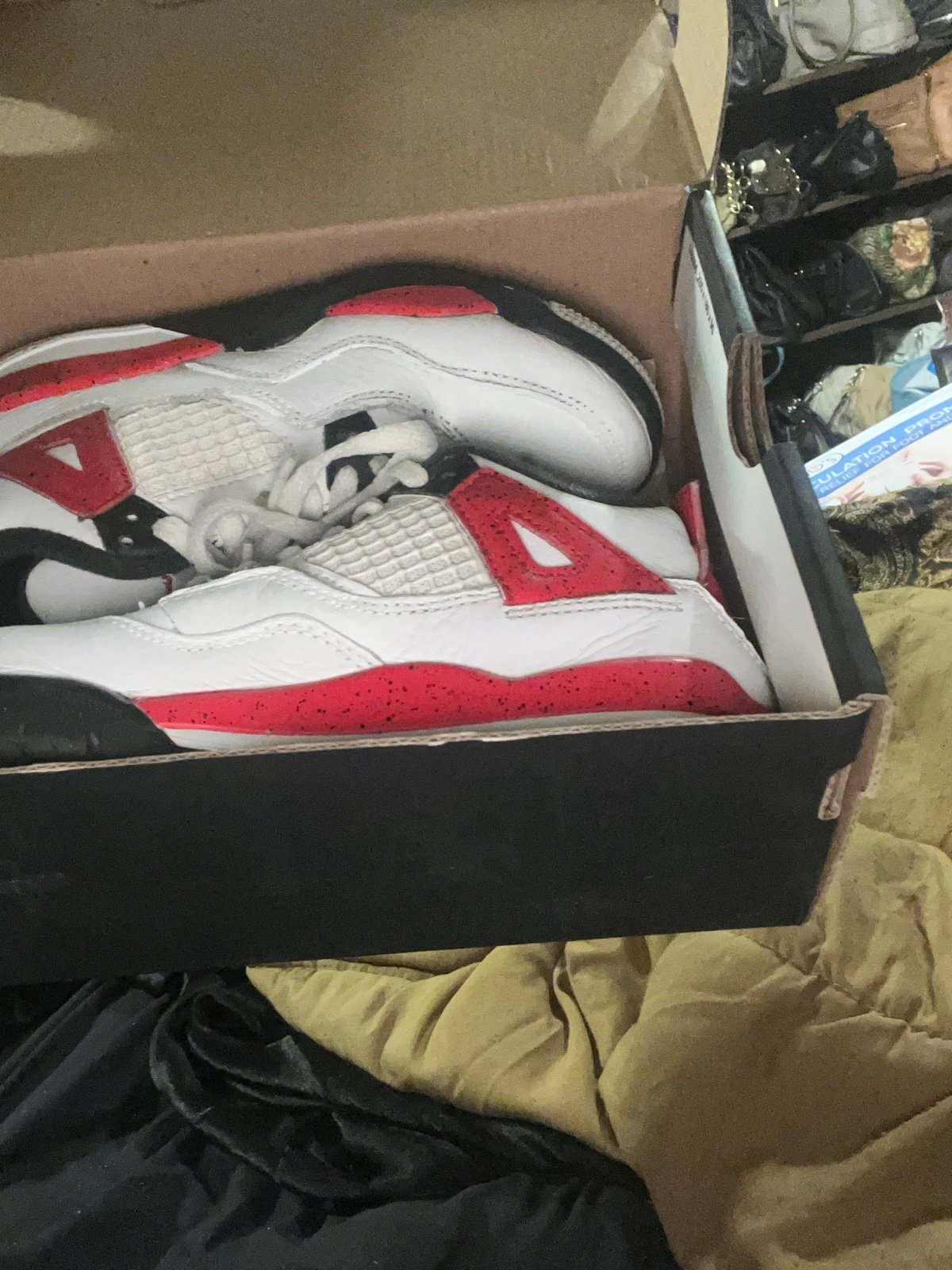 Air Jordan retro 4 fire red new size 13c