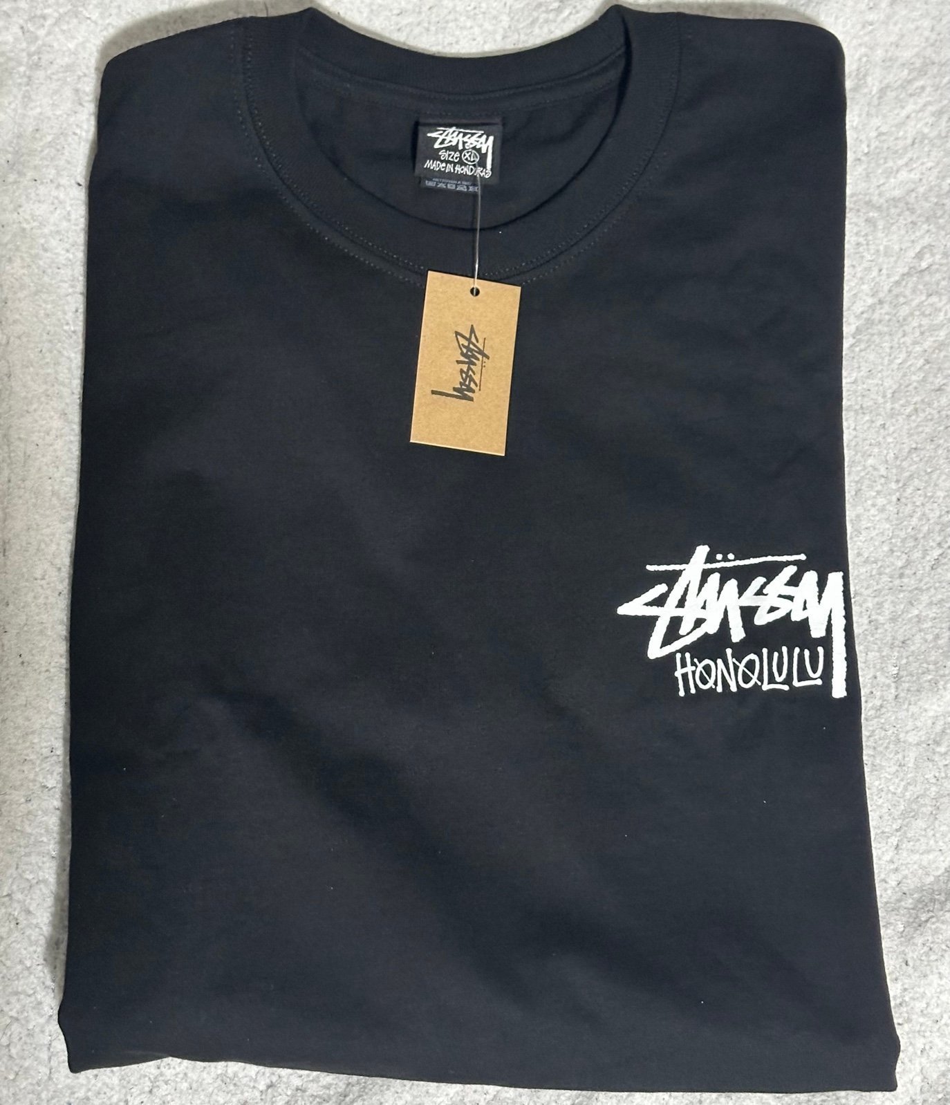 【ステューシー】Stussy Stock Honolulu T-Shirt Black Stussy Honolulu Tee | eBay