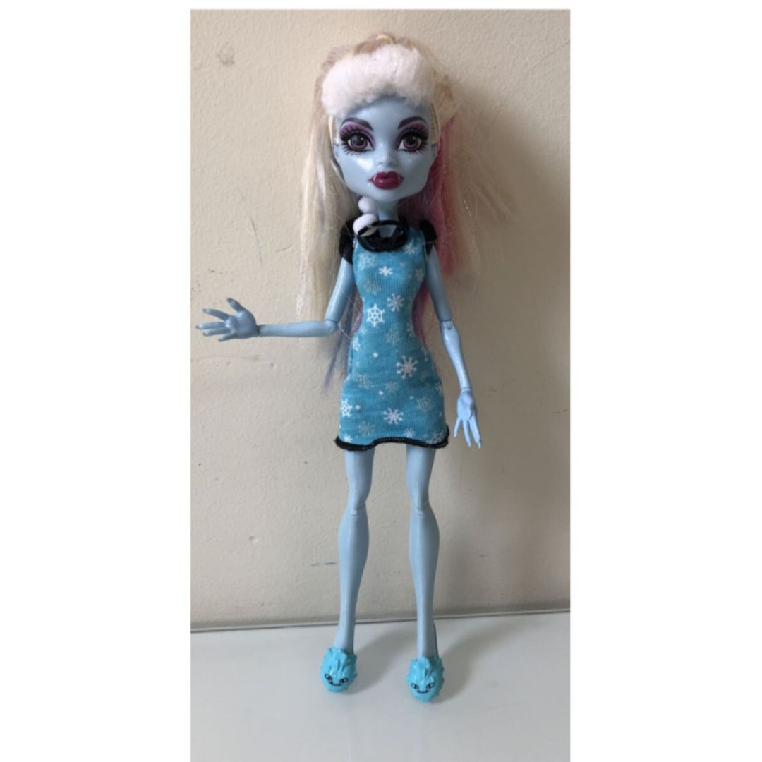Monster High Doll - Dead Tired Abbey Bominable Doll - HTF