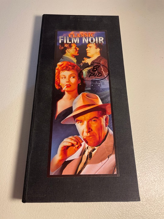 The Film Noir 8 DVD set with case long box rare Alpha Video crime thriller