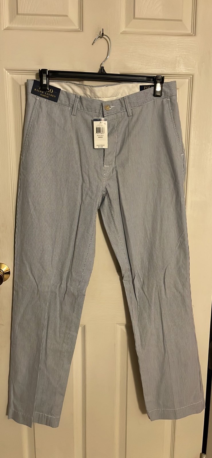 Polo Ralph Lauren blue pinstripe men’s size 34x32