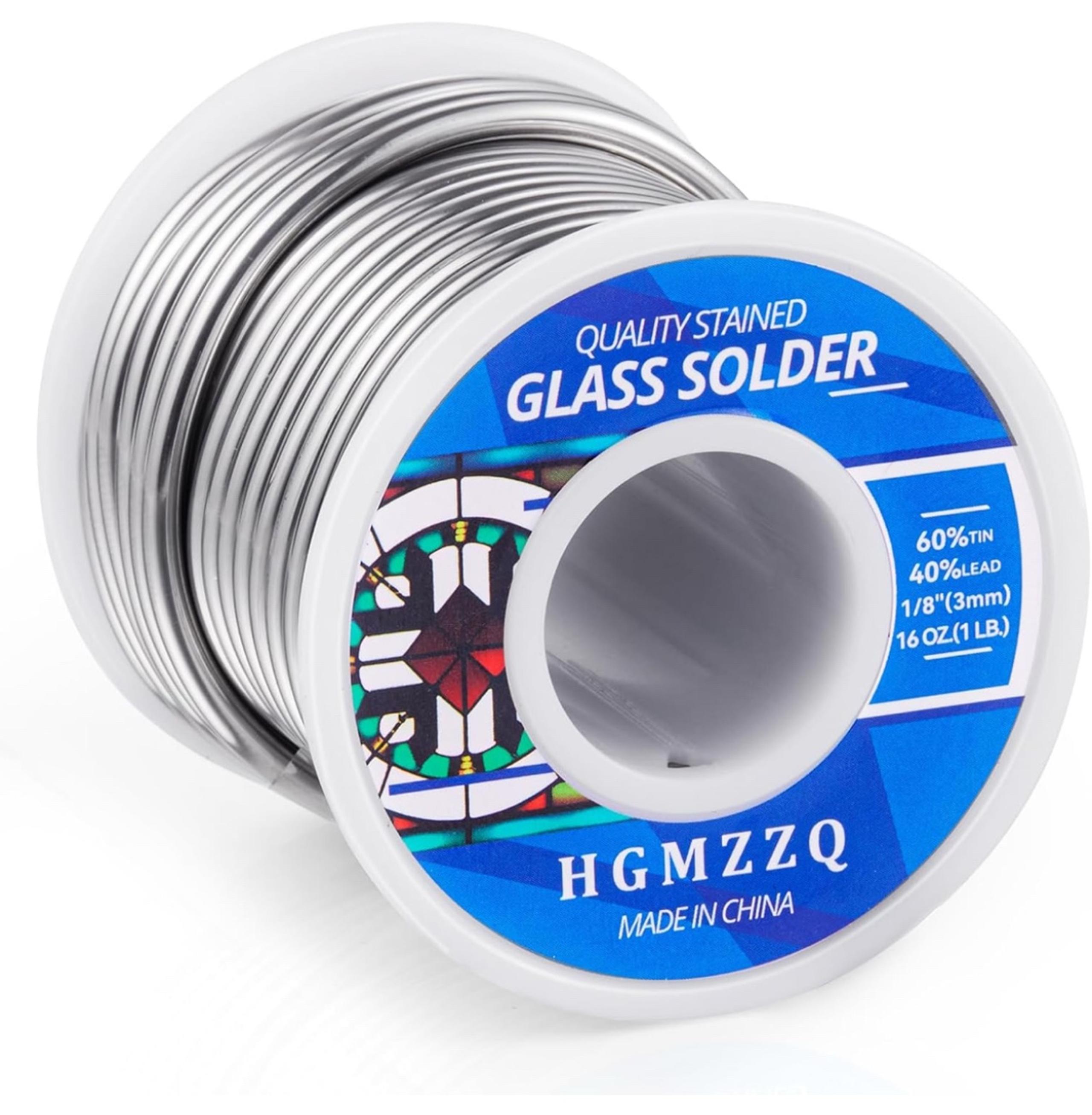 60/40 solder for stained glass,Industrial grade Solder for Glass Artisans