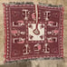 Vintage Tapestry Santa Tree Skirt Square