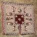 Vintage Tapestry Santa Tree Skirt Square
