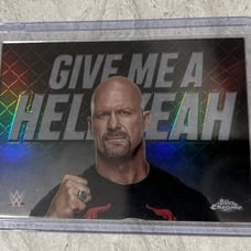 Topps WWE Chrome 2025 Stone Cold Steve Austin Persona Card