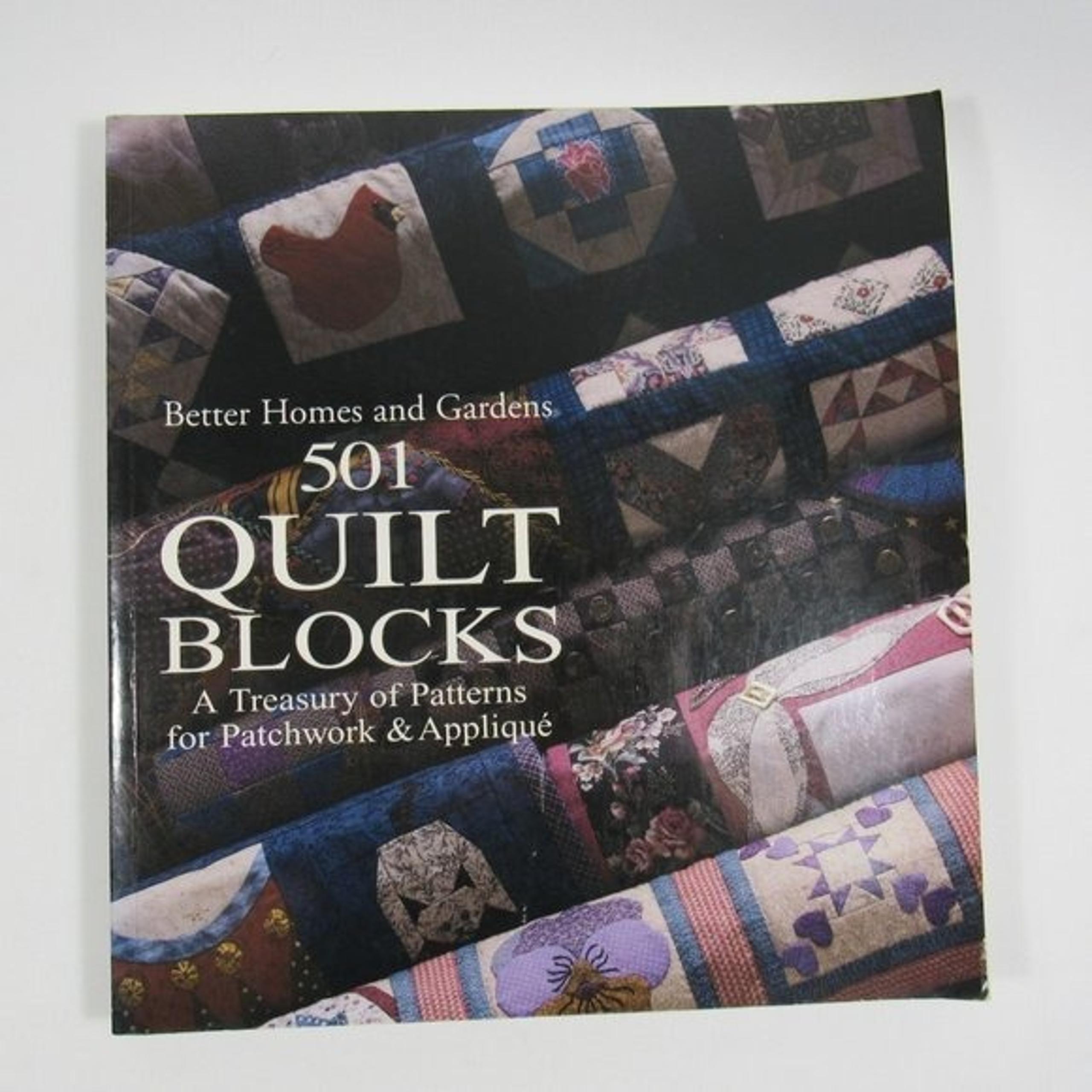 Better Homes & Gardens 501 Quilt Blocks
