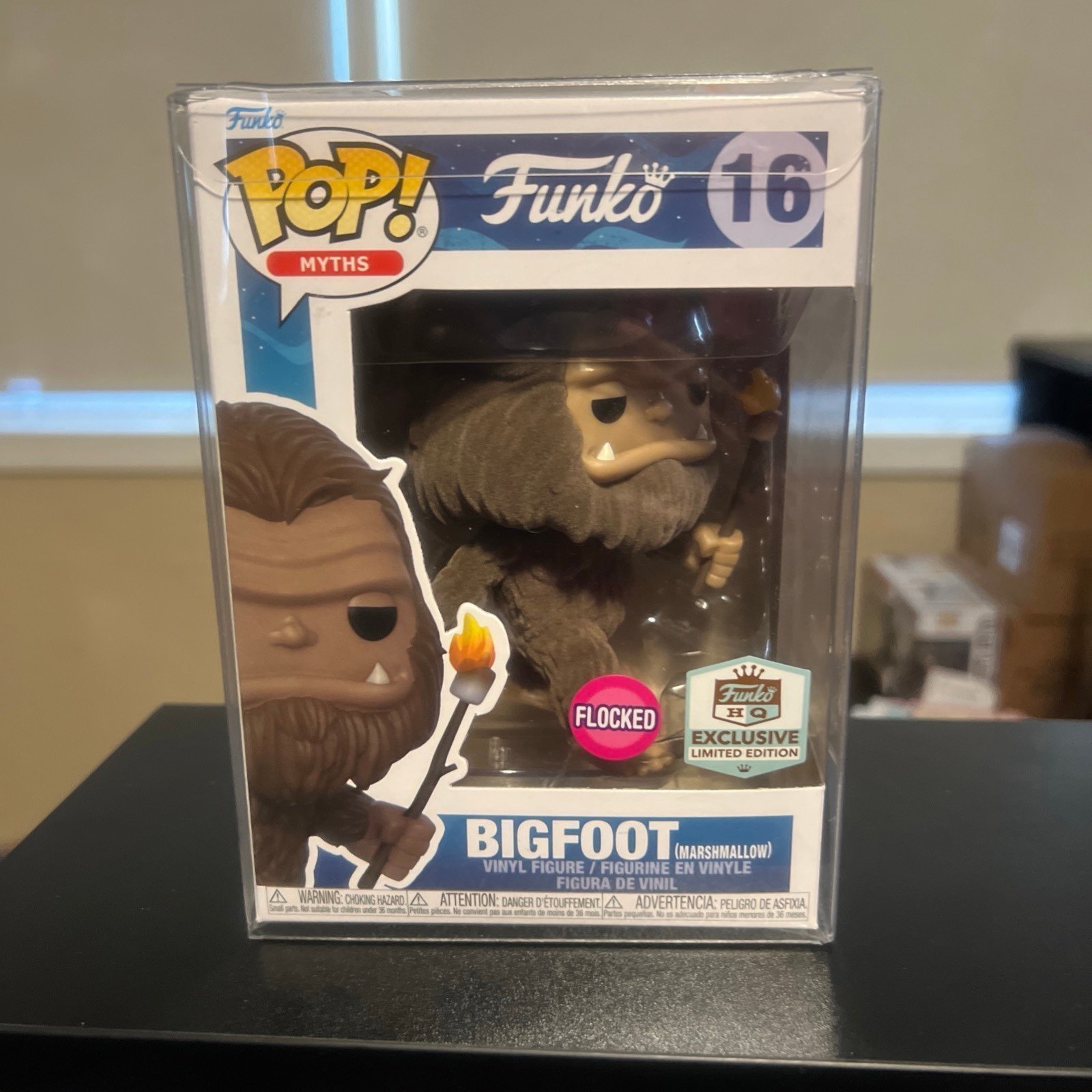 Myths: Bigfoot(Marshmallow) #16 Funko HQ Exclusive Funko Pop! w/Protector!!!