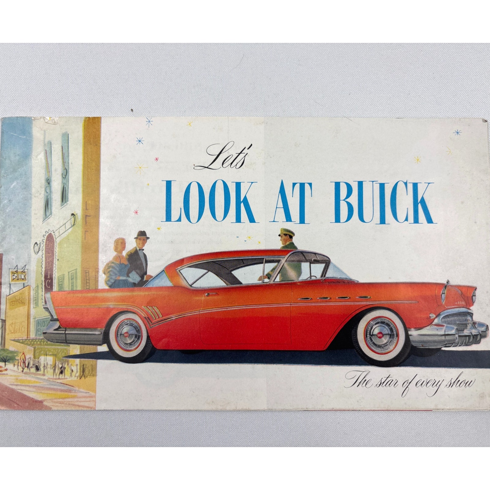 1957 Buick Sales Dealership Brochure Catalog Original Great Graphics