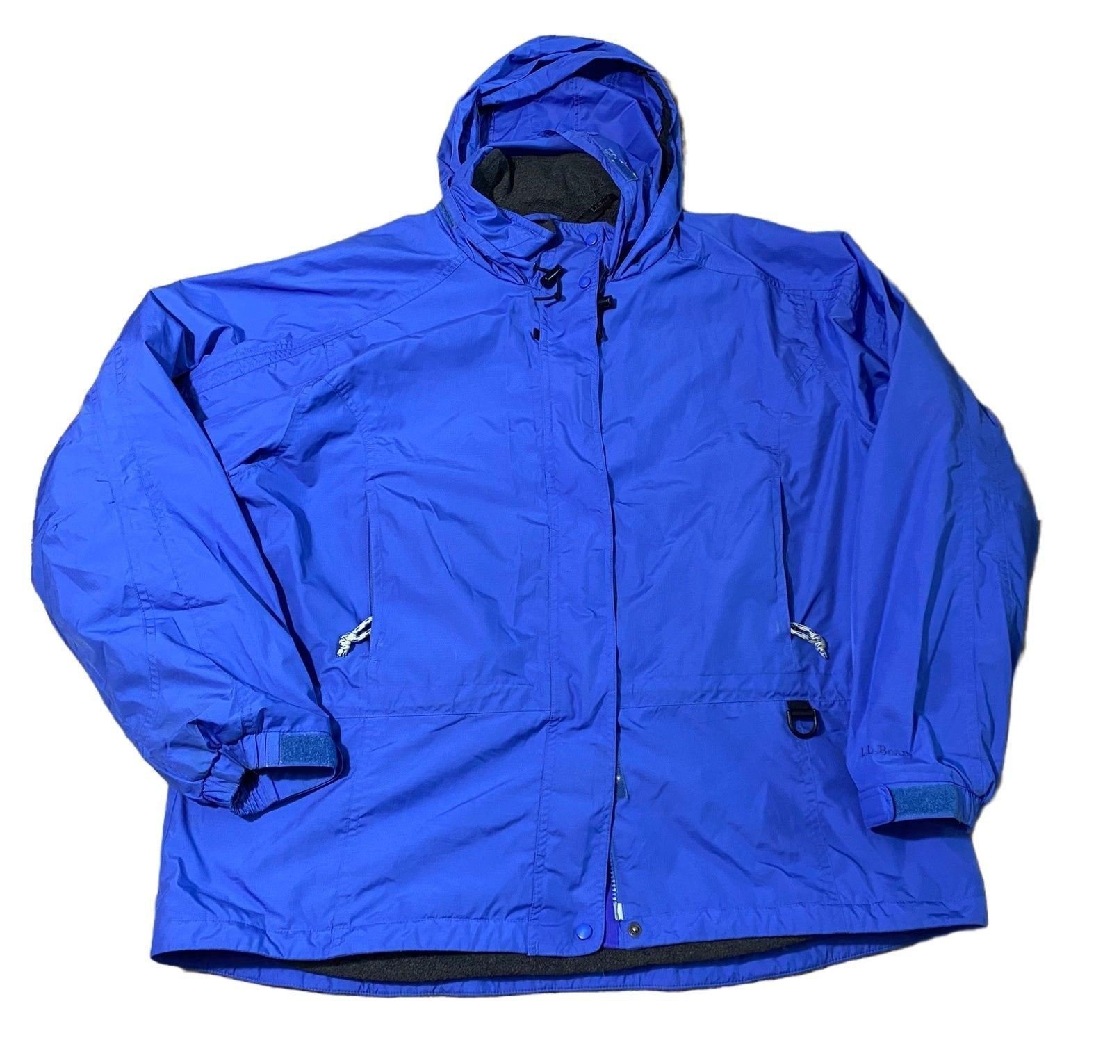 L.L. Bean Womens periwinkle winter coat