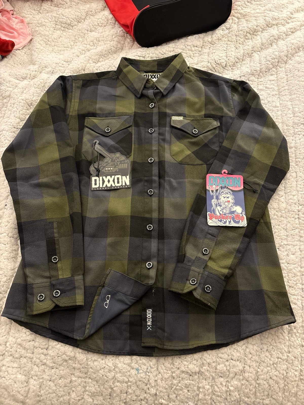 Dixxon “The Patton” Womens L Flannel