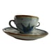 Lot 4 Ken Edwards El Palomar Cup & Saucer Set Birds Flowers Blue Mexican Pottery