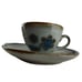 Lot 4 Ken Edwards El Palomar Cup & Saucer Set Birds Flowers Blue Mexican Pottery
