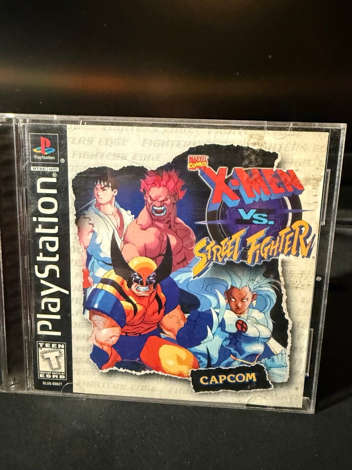 X-men vs Street Fighter PlayStation 1