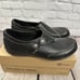 Clarks Collection Ashland Lane Leather Comfort Flats Button Black 10 Narrow NEW