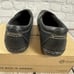 Clarks Collection Ashland Lane Leather Comfort Flats Button Black 10 Narrow NEW