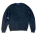 J. Ashford Men's Dark Grey Mélange Cashmere Pullover Sweater M