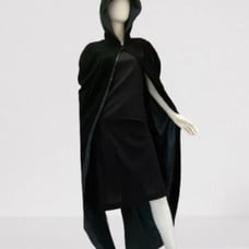 Vintage Jessica McClintock Gunne Sax Crushed Velvet Cape — OSFM