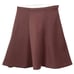 NWOT VANESSA BRUNO Skirt S Paris Brown A Line Stitch Detail Lined