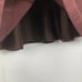 NWOT VANESSA BRUNO Skirt S Paris Brown A Line Stitch Detail Lined