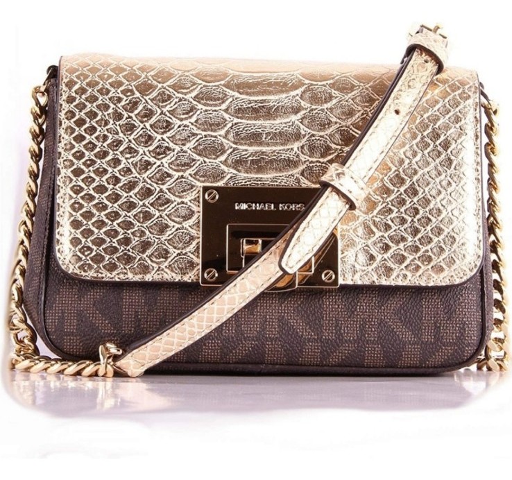 Michael kors Tina MK Signature Crossbody Clutch Bag