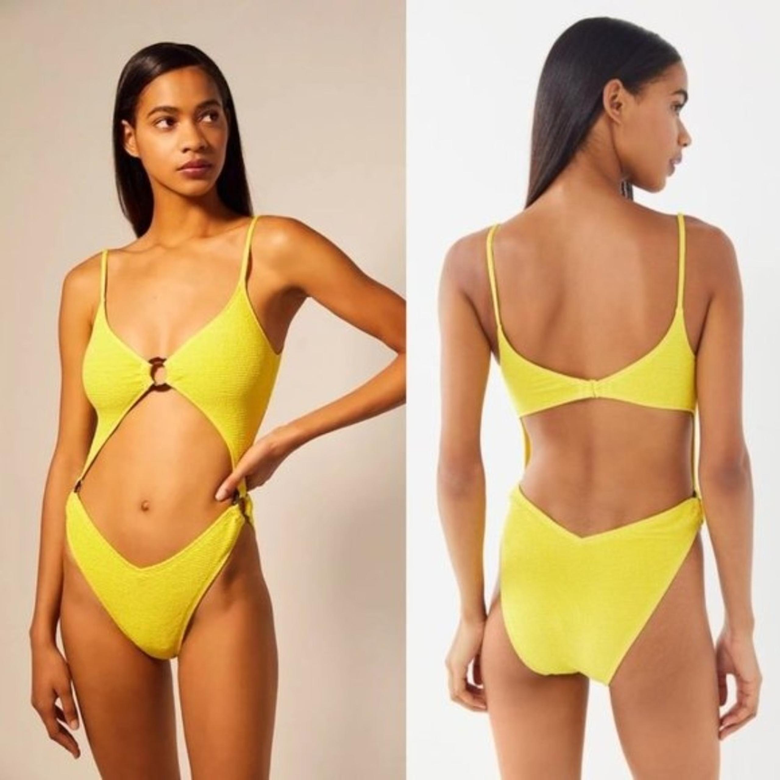 Urban Outfitters Out From Under Daya O-Ring Cutout One-Piece Swimsuit NWOT $79