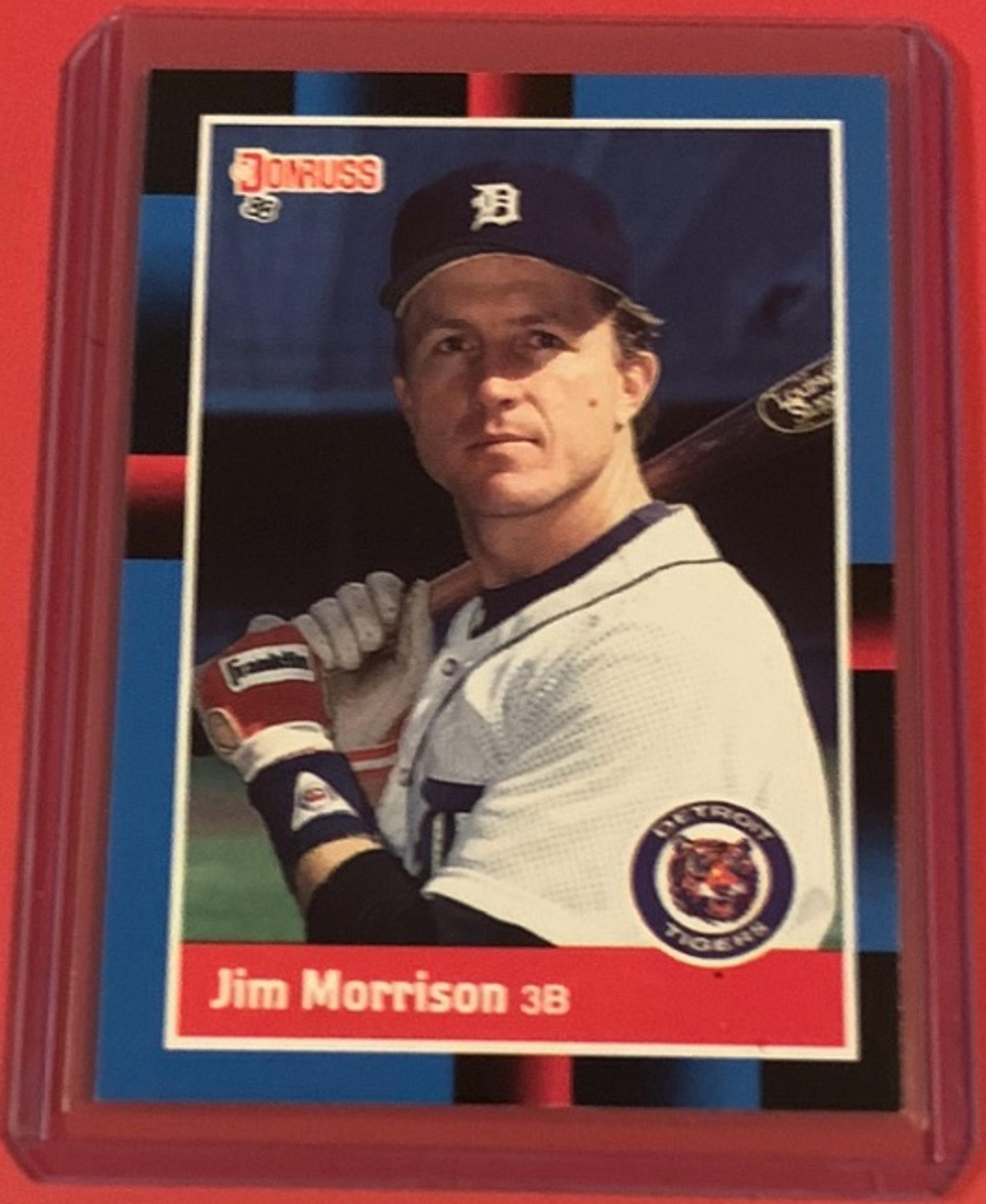 Jim Morrison #543 1988 Donruss Baseball Trading Card