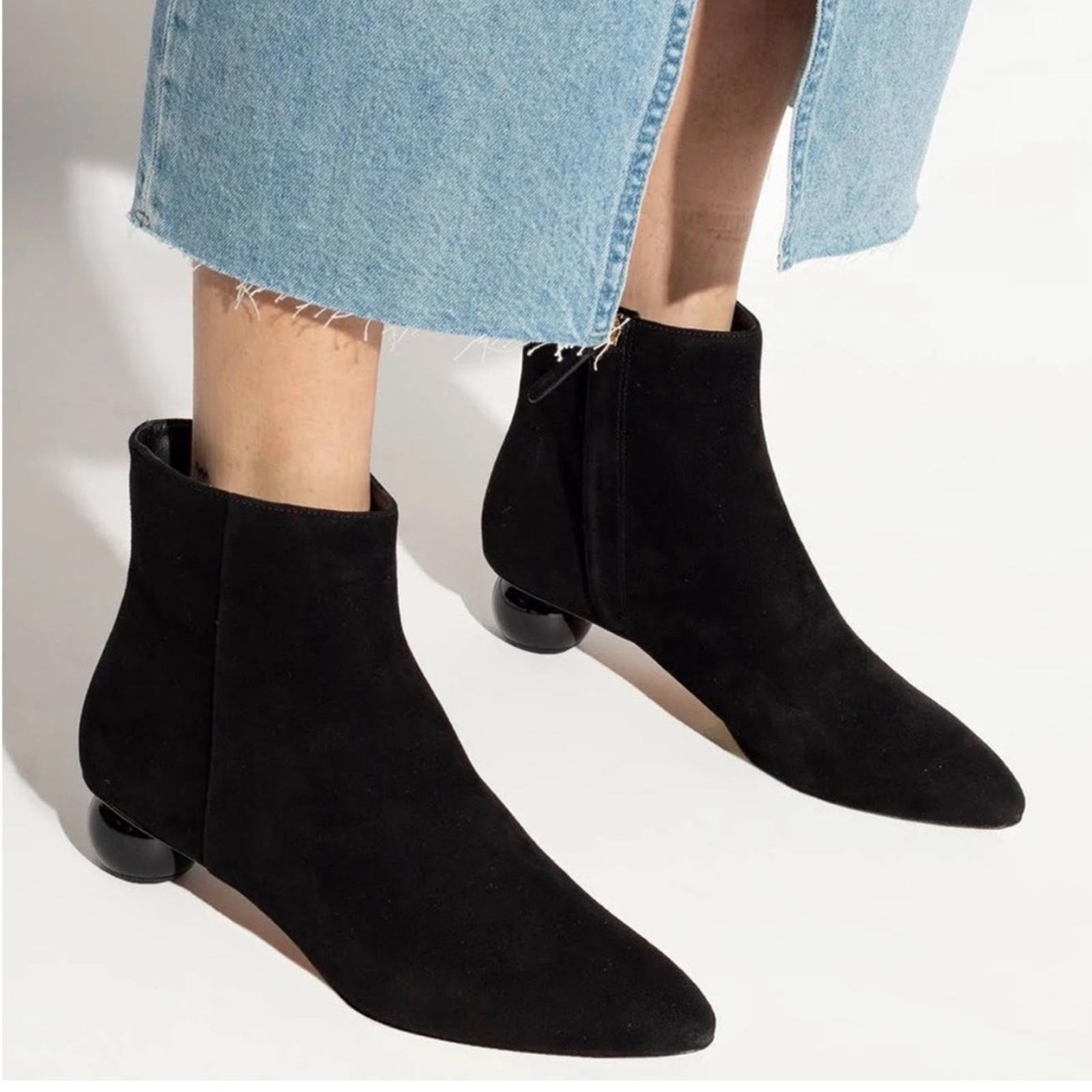 Kate Spade New York Sydney Pointed Toe Dress Booties, Black Size 6 New in Box