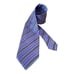 MOSCHINO Purple Striped Silk Tie Italy 58 -3.7 EC