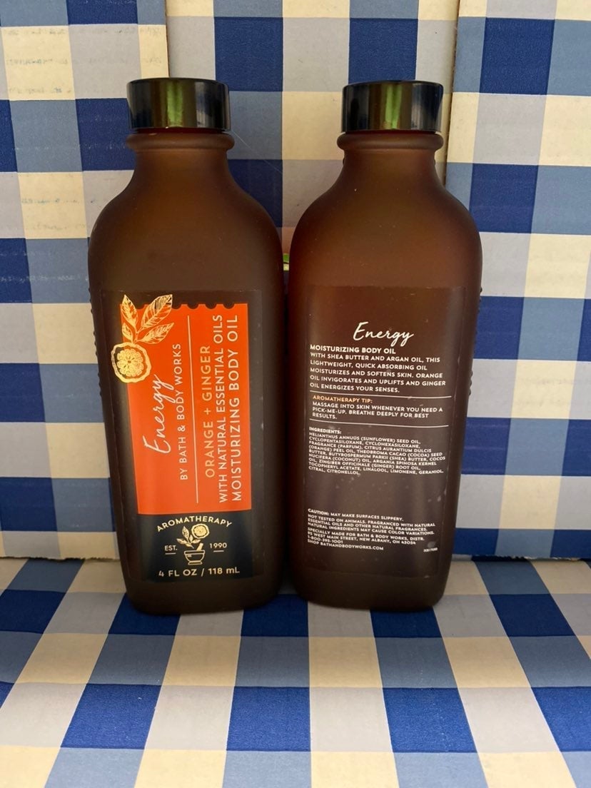 Bath and Body Works Aromatherapy Energy Body Oil