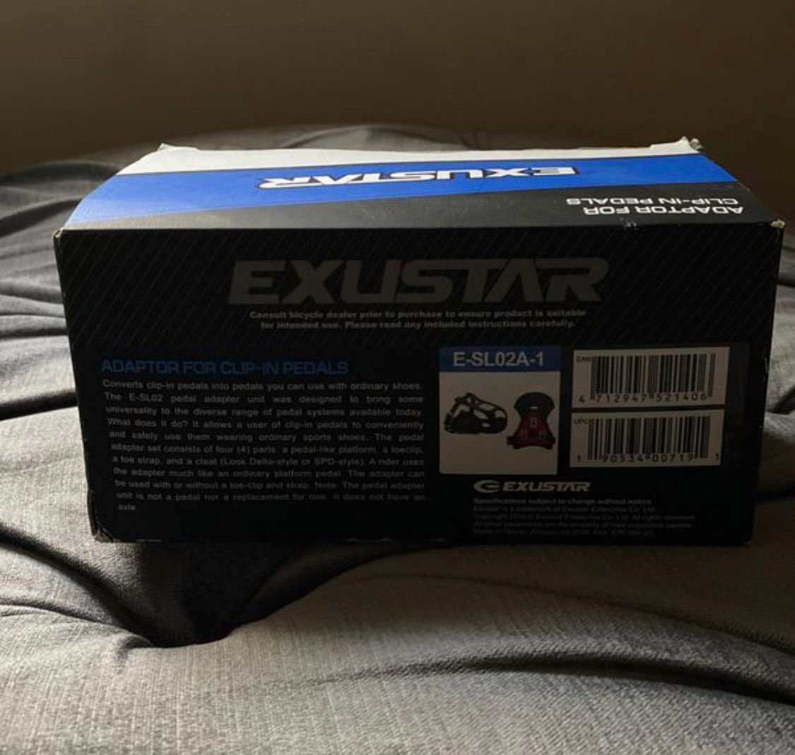 Toe Clip Adaptors For Unlimited Sizes. D