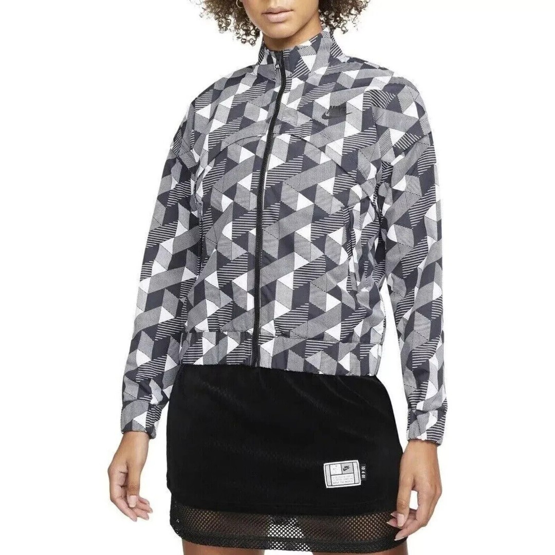 NIKE Serena Williams Design Crew Tennis Jacket DD3805-010 Black Women Medium