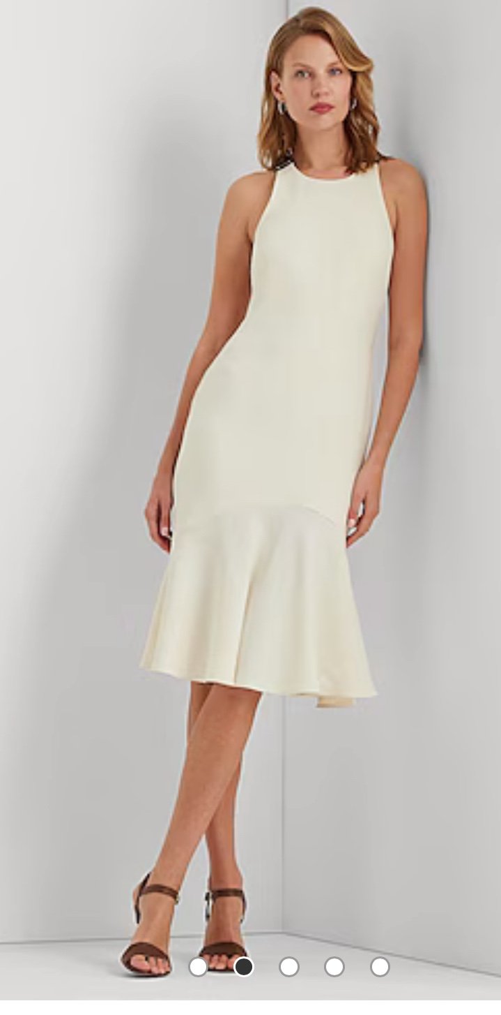 NWT LAUREN RALPH LAUREN midi dress