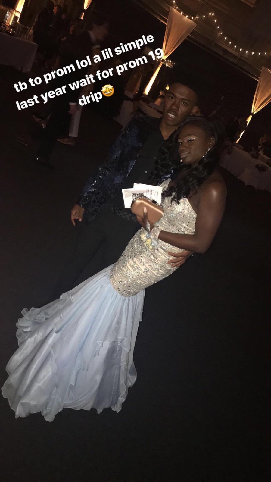 Blue Prom Dress