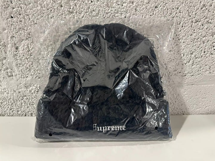 Supreme Hand Tied Beanie (FW23) - $54