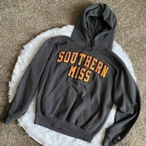 Champion Southern Miss Hoodie Sweatshirt Unisex Size Small College University
