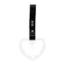 NEW 2PCS BARBED WIRE WHITE JDM TSURIKAWA RING BLACK Handle Strap Drift Charm