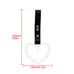 NEW 2PCS BARBED WIRE WHITE JDM TSURIKAWA RING BLACK Handle Strap Drift Charm