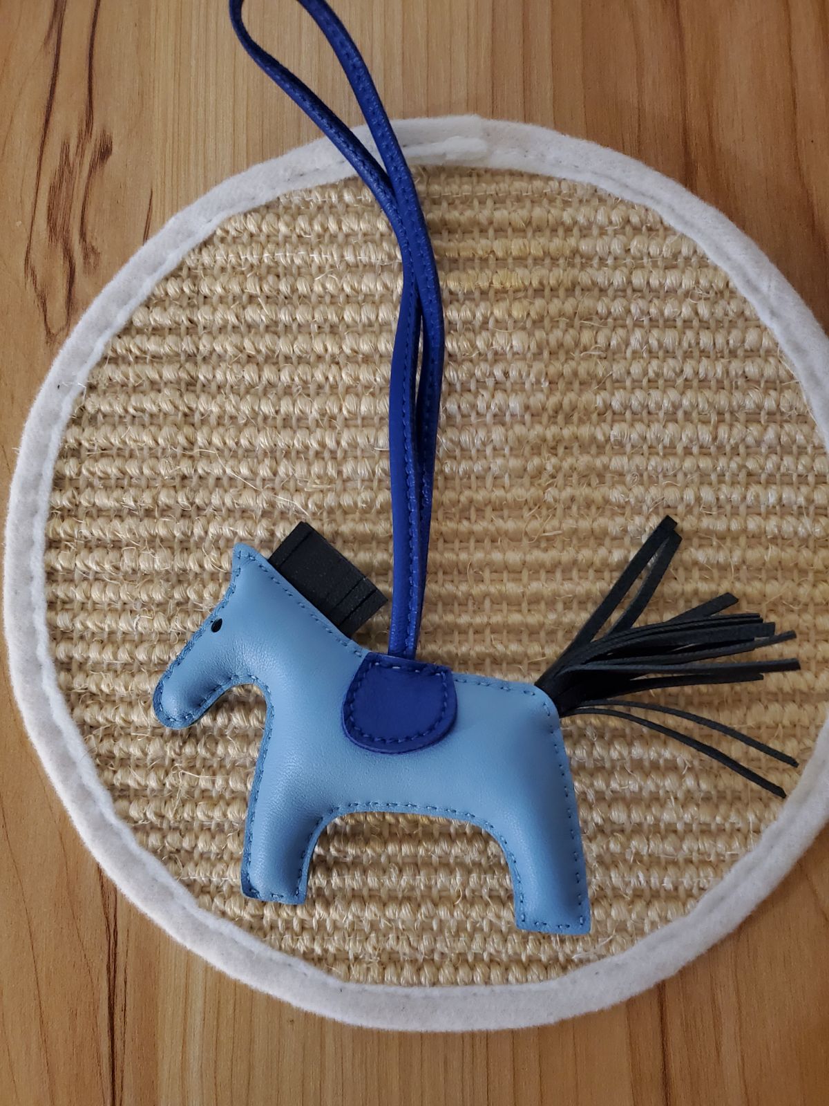 Leather Horse bag charm