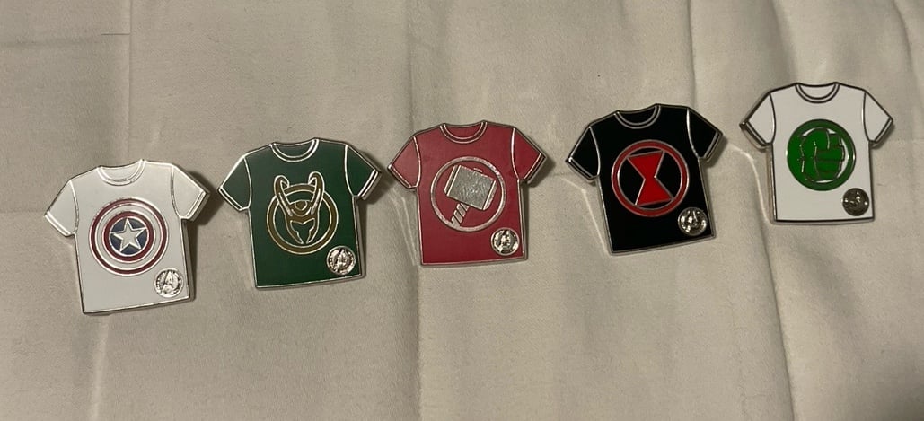 Hidden Disney 2024 Marvel T-Shirt Set