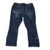 Judy Blue Jeans Womens 31 Dark Blue Capri Fit Denim Distressed High-Rise NWT