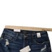 Judy Blue Jeans Womens 31 Dark Blue Capri Fit Denim Distressed High-Rise NWT