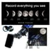 70mm Astronomy Refractor Telescope w/ Adjustable Tripod for Kids Beginner Adults