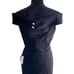 Sherri Hill 2 Piece Off the Shoulder Black Jersey Long Dress
