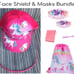 Unicorn Baseball Cap, Masks, Bag Bundle